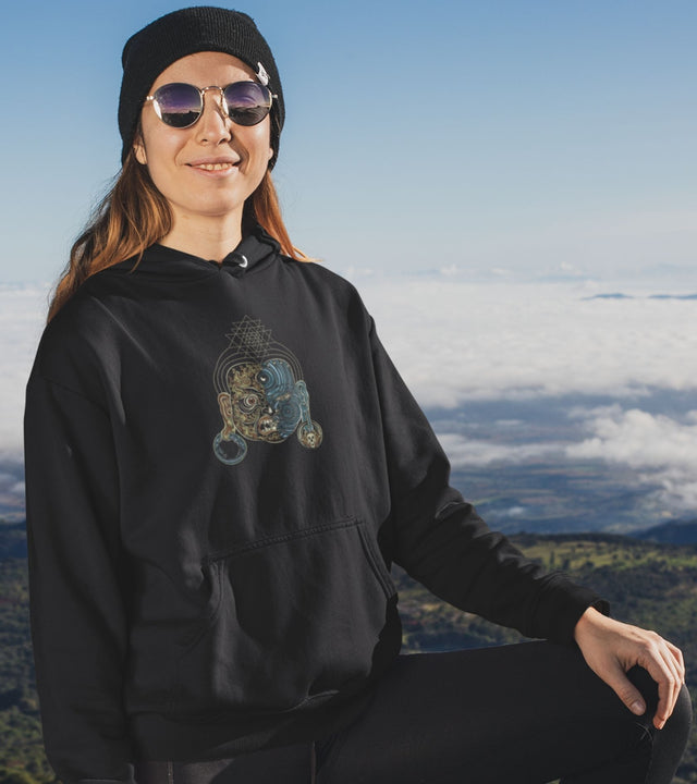 Tripura Face Unisex Hoodie - Made to order - Choice of Colours