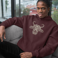 Holy Cow Unisex Hoodie - Made to order - Choice of Colours