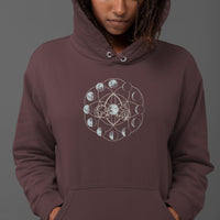 Moon Time Unisex Hoodie - Made to order - Choice of Colours