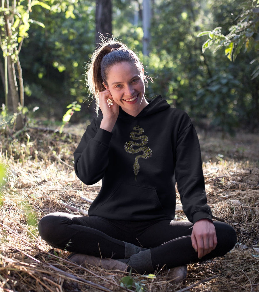 Anakonda Hoodie Choice of Colors — visionary art by Symbolika