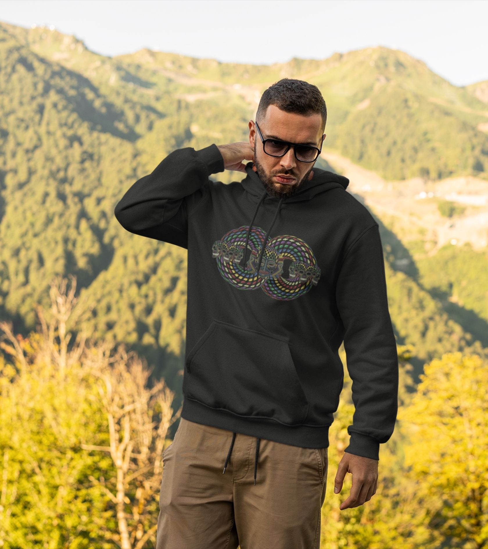 Trinfinity Hoodie Choice of Colors — Image 6 by Symbolika