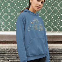Tripura Unisex Hoodie - Made to order - Choice of Colours