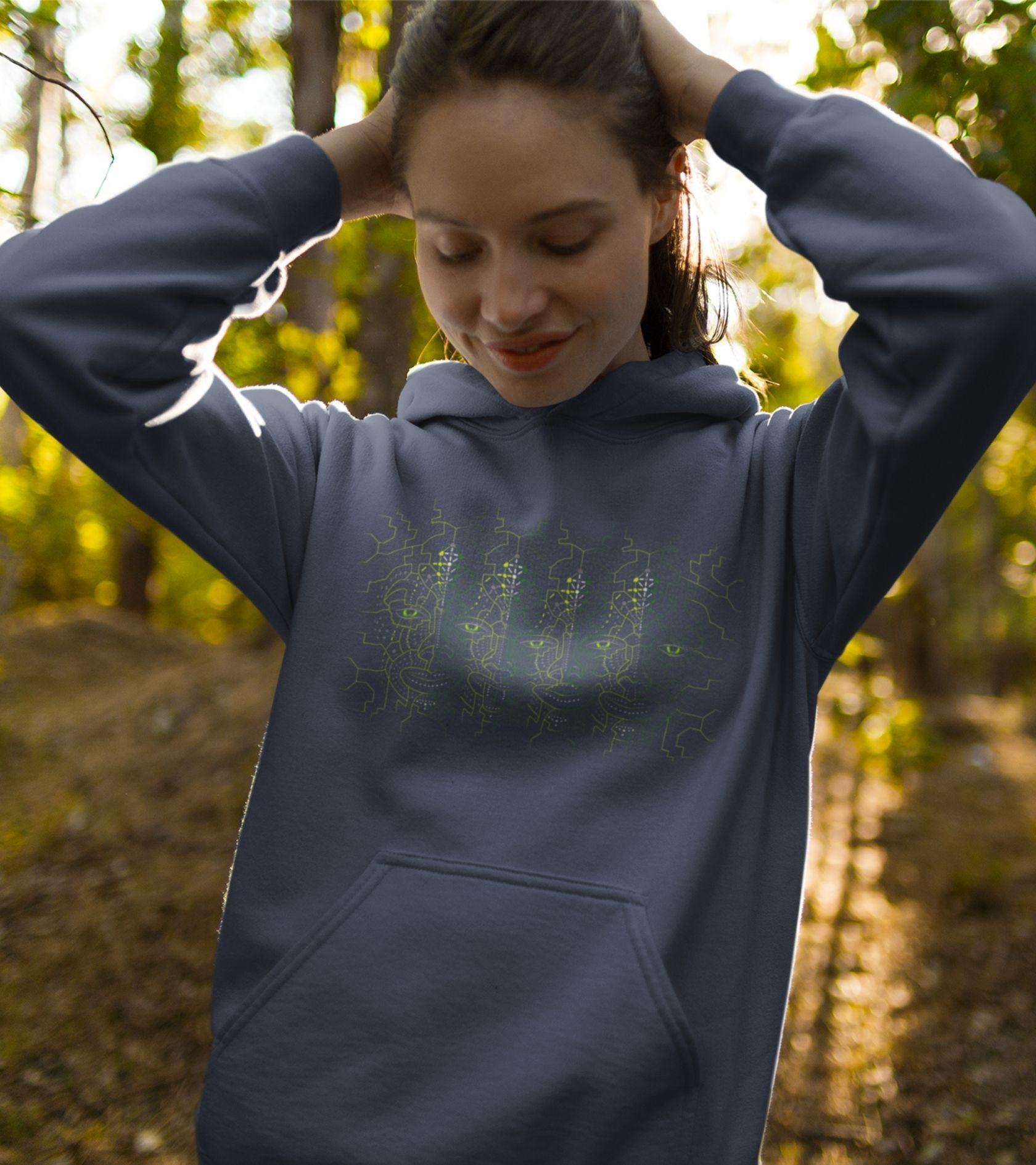 4th Dimension Hoodie Choice of Colors — Image 2 by Symbolika