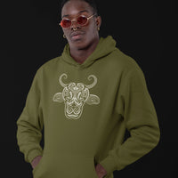 Holy Cow Unisex Hoodie - Made to order - Choice of Colours