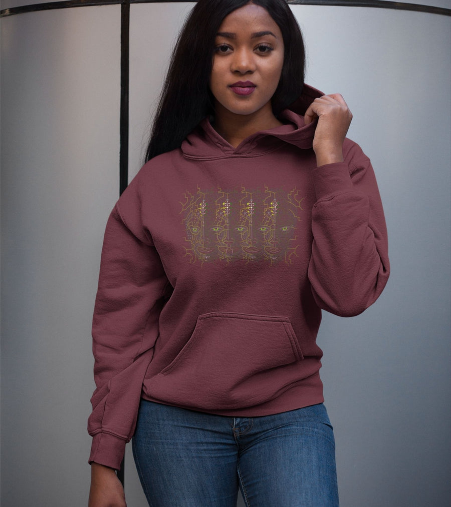 4th Dimension Hoodie Choice of Colors — Image 6 by Symbolika