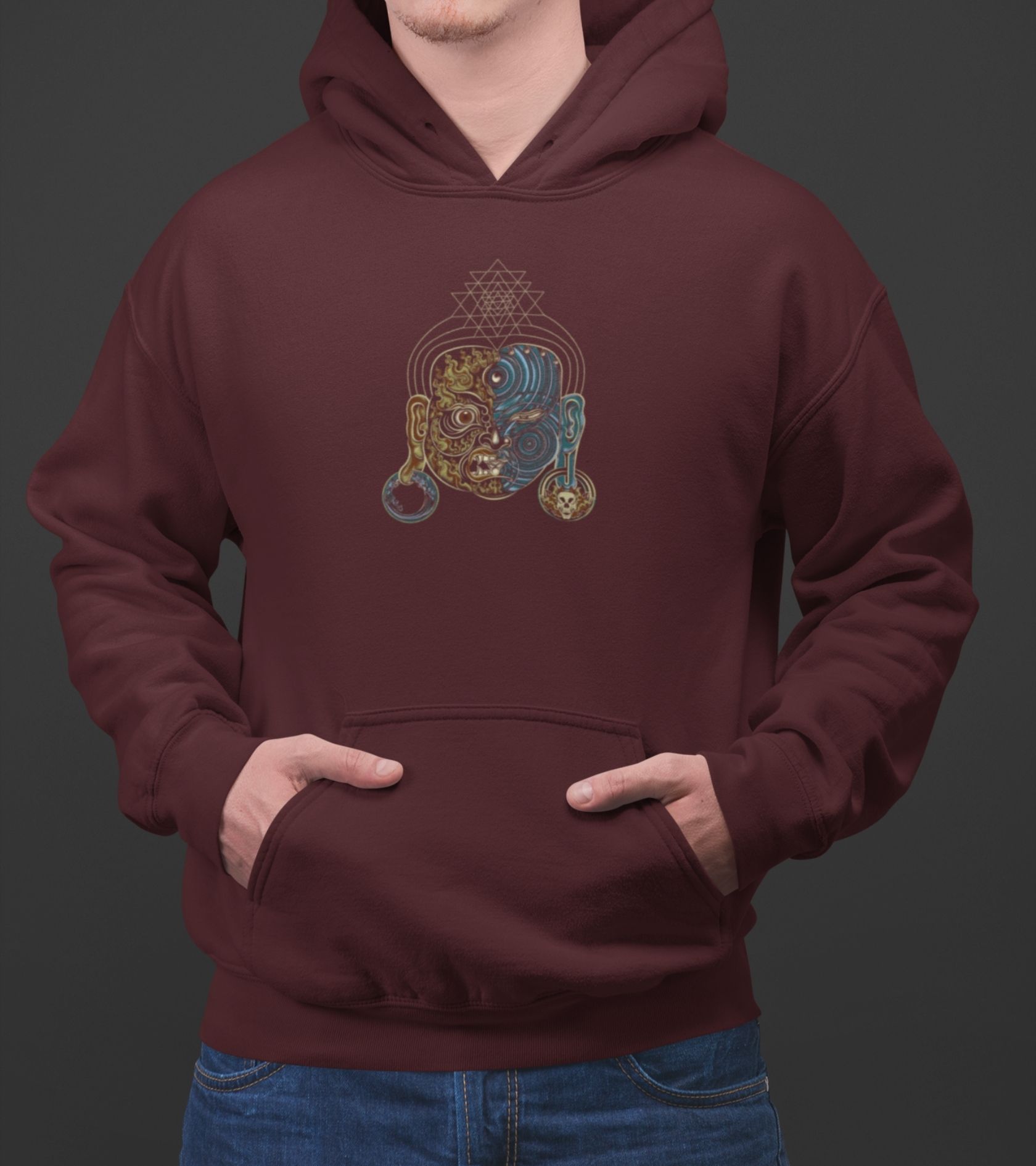 Tripura Hoodie Choice of Colors — Image 2 by Symbolika
