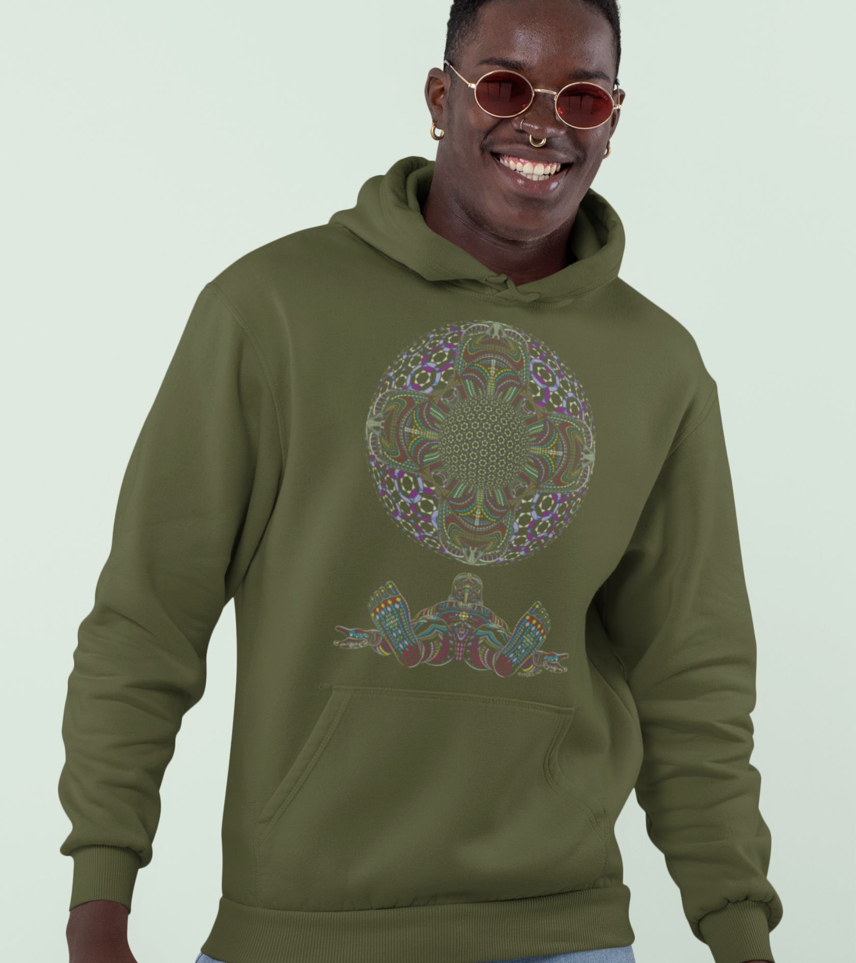 DMT HD Hoodie Choice of Colors — Image 5 by Symbolika