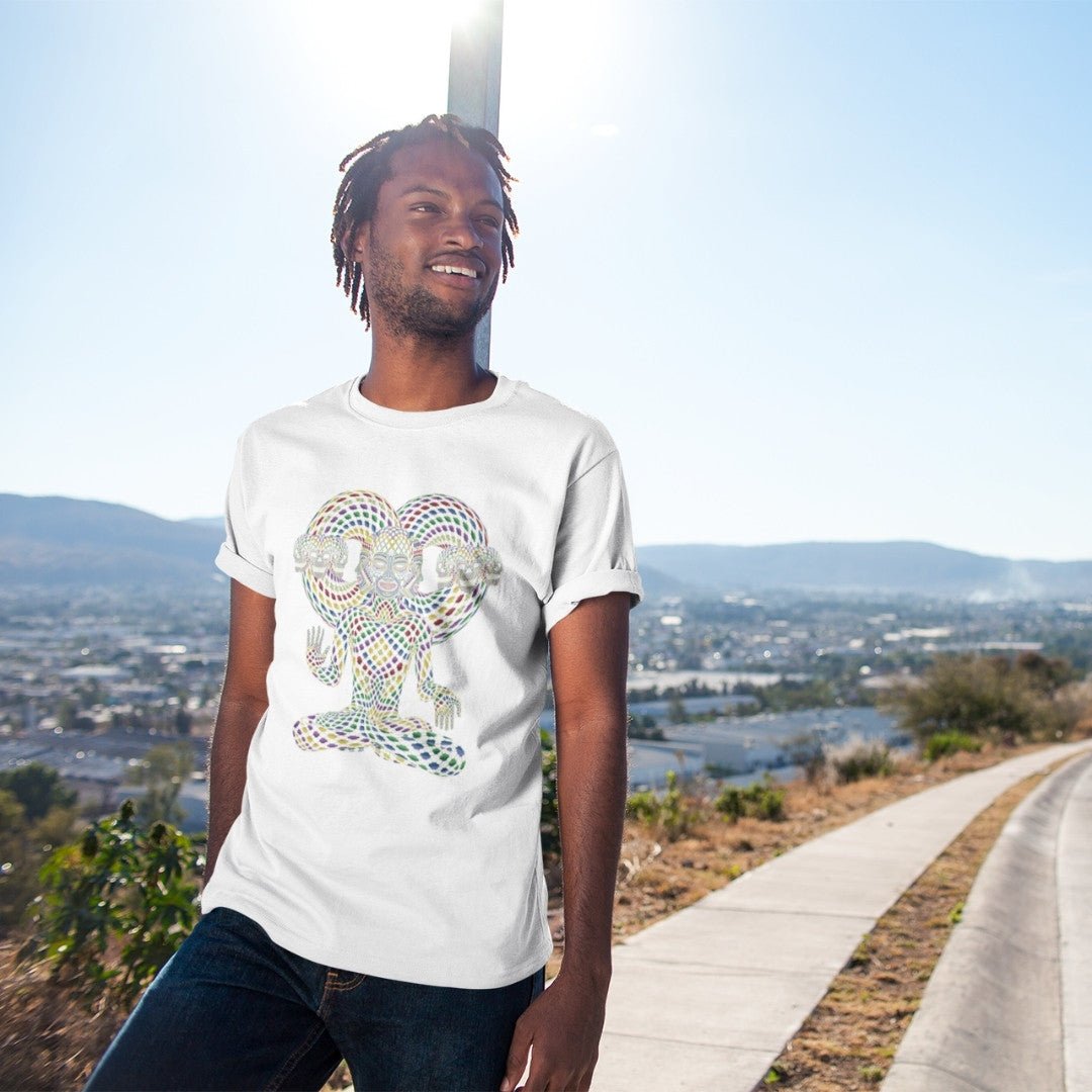 Trinfinity T-Shirt — visionary art by Symbolika