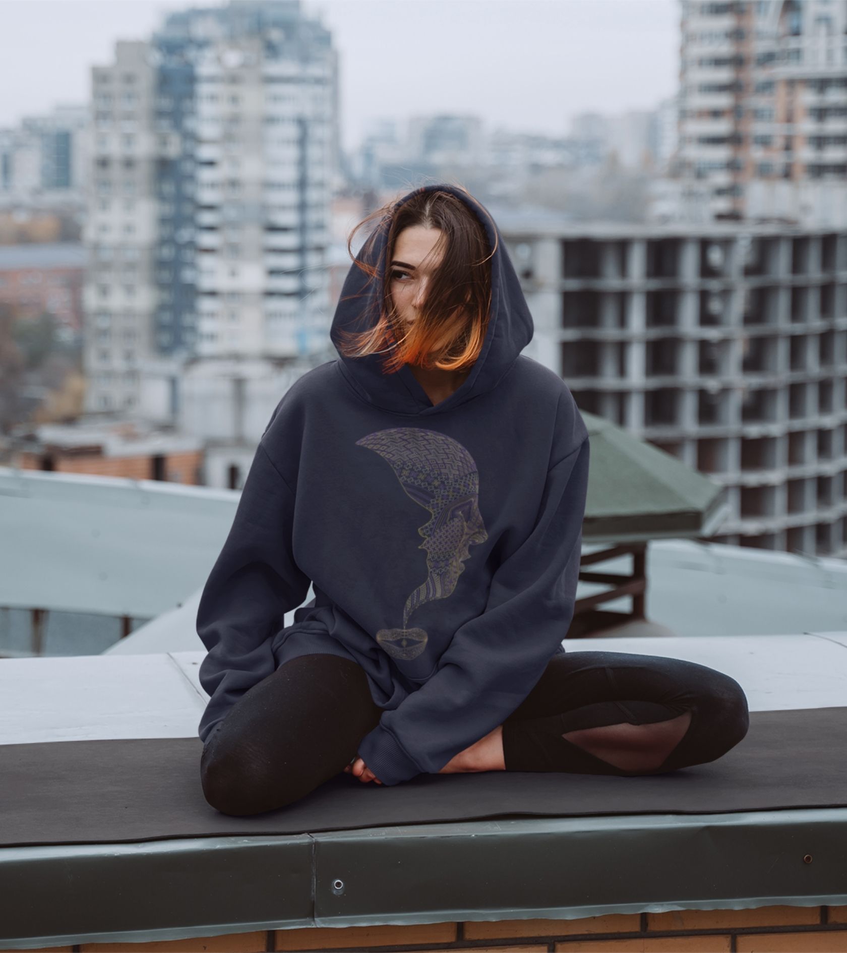 Icaruna Hoodie Choice of Colors — Image 4 by Symbolika