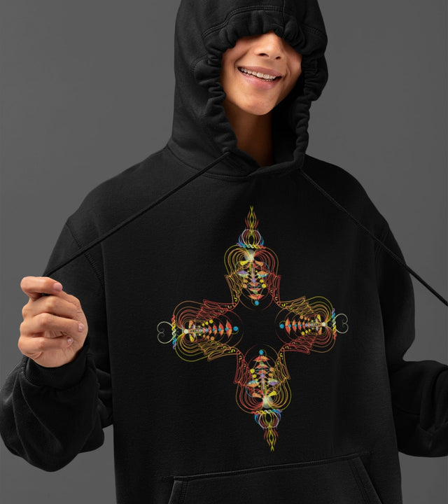 InhalExhale Unisex Hoodie - Auf Bestellung gefertigt - Farbauswahl