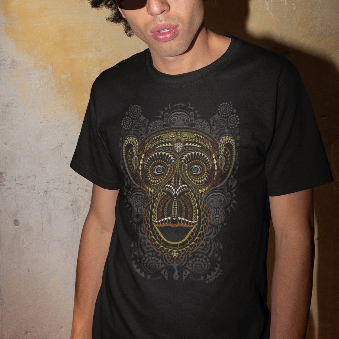 Ta Wise Monkey T-Shirt Choice of Colors — visionary art by Symbolika