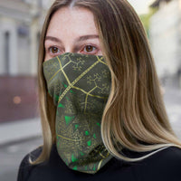 Fractal Forest Neck Gaiter – Oliv