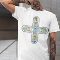 Decross Men T-Shirt - White - Made to Order