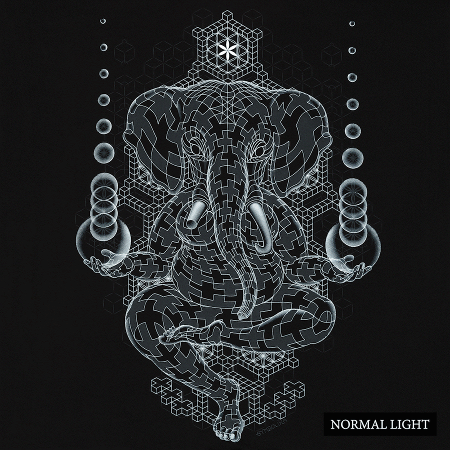 Ganescher Tank Top Black — Image 2 by Symbolika