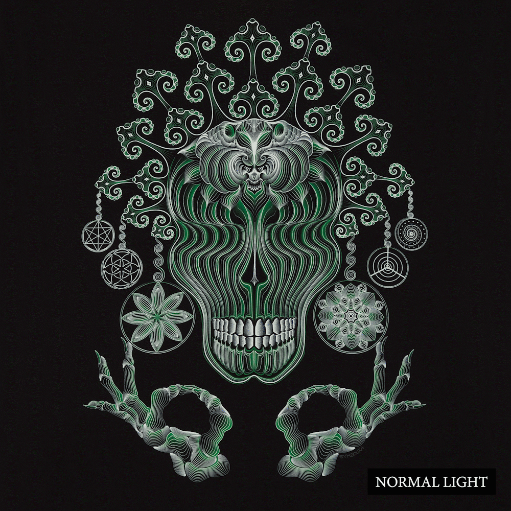 Gulgalta Neck Gaiter Black — Image 7 by Symbolika