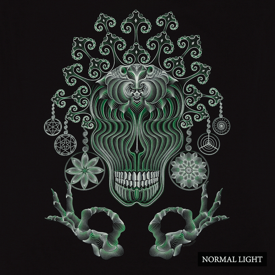 Gulgalta Neck Gaiter Black — Image 7 by Symbolika