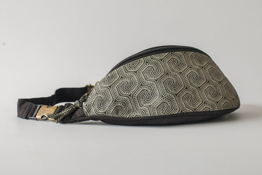 Morcels Mono Gürteltasche – Schwarz