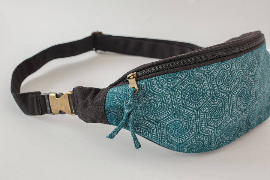 Morcels Mono-Gürteltasche – Smaragd