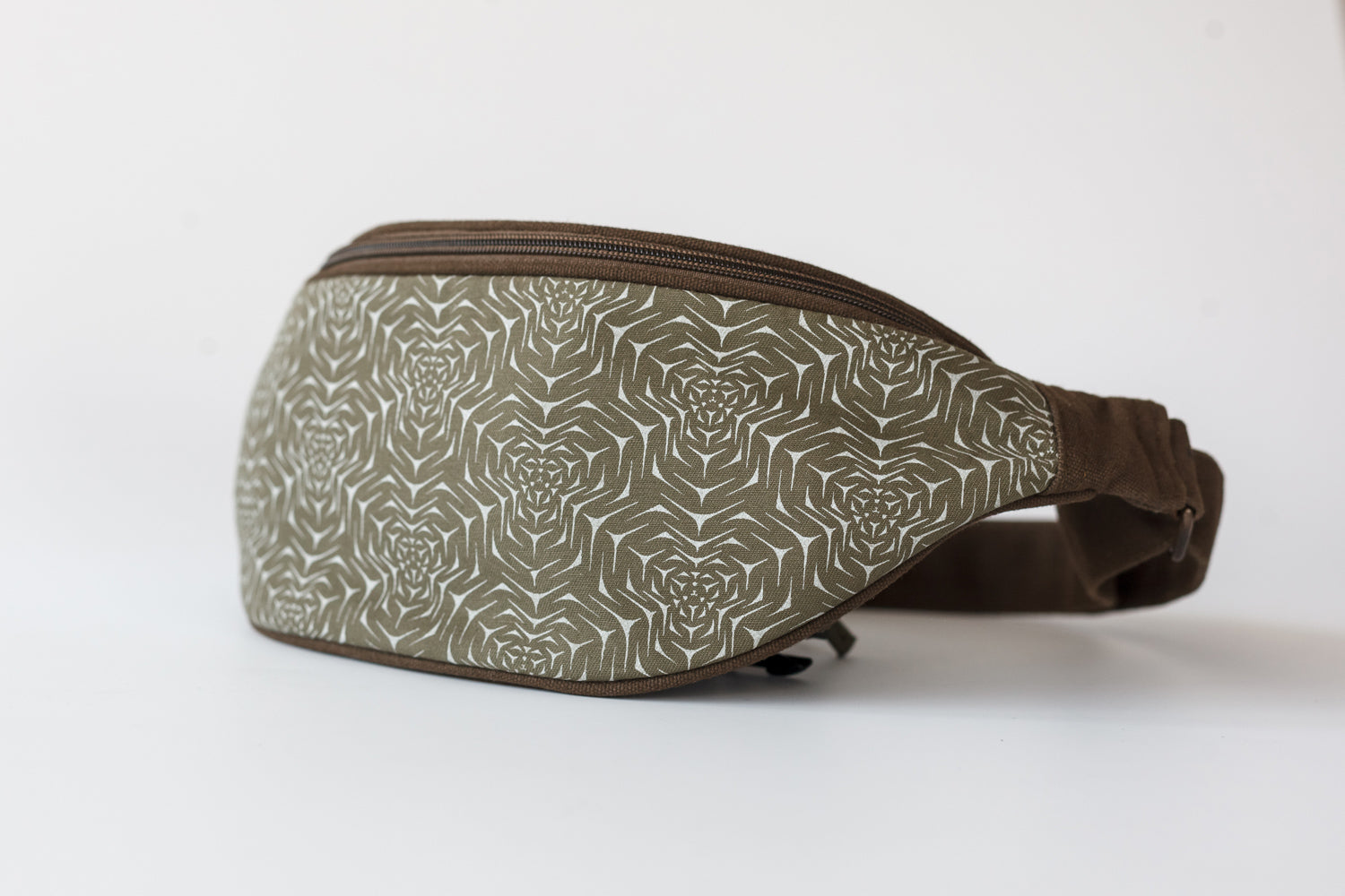 Molekula Mono Gürteltasche – Khaki