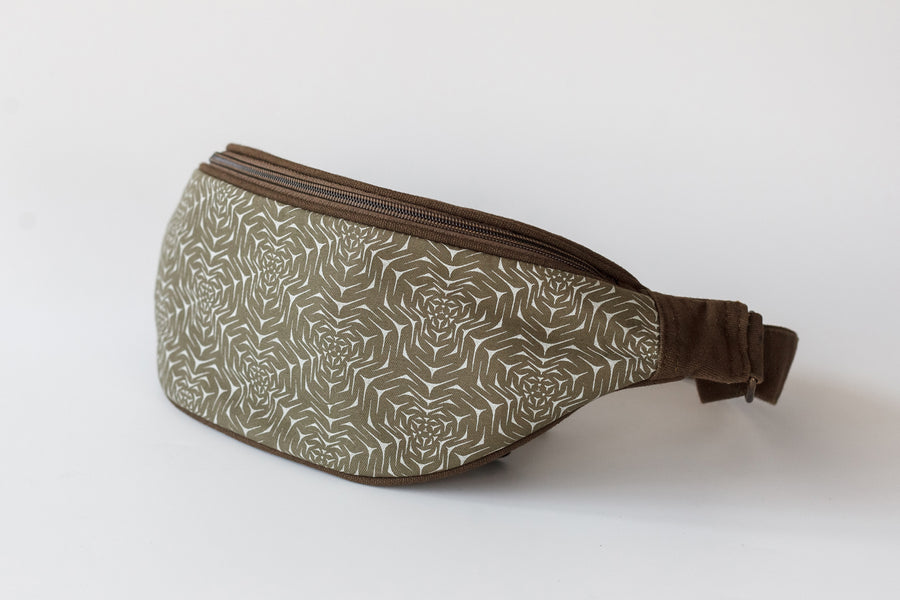 Molekula Mono Gürteltasche – Khaki