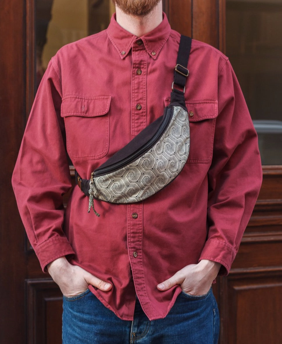 Morcels Mono Gürteltasche – Schwarz