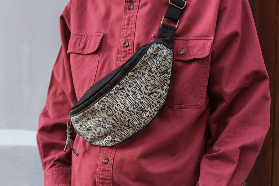 Morcels Mono Gürteltasche – Schwarz