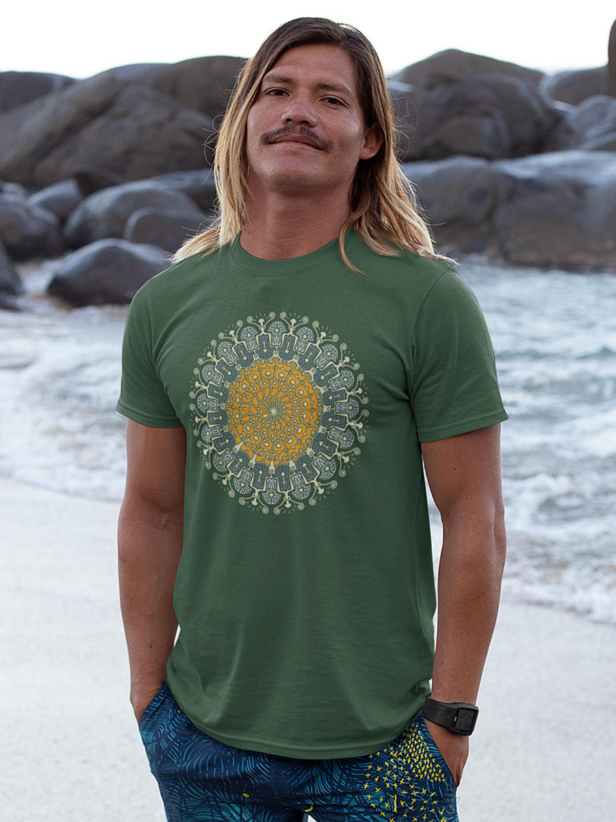 Shrooms Hora T-Shirt Choice of Colors — visionary art by Symbolika