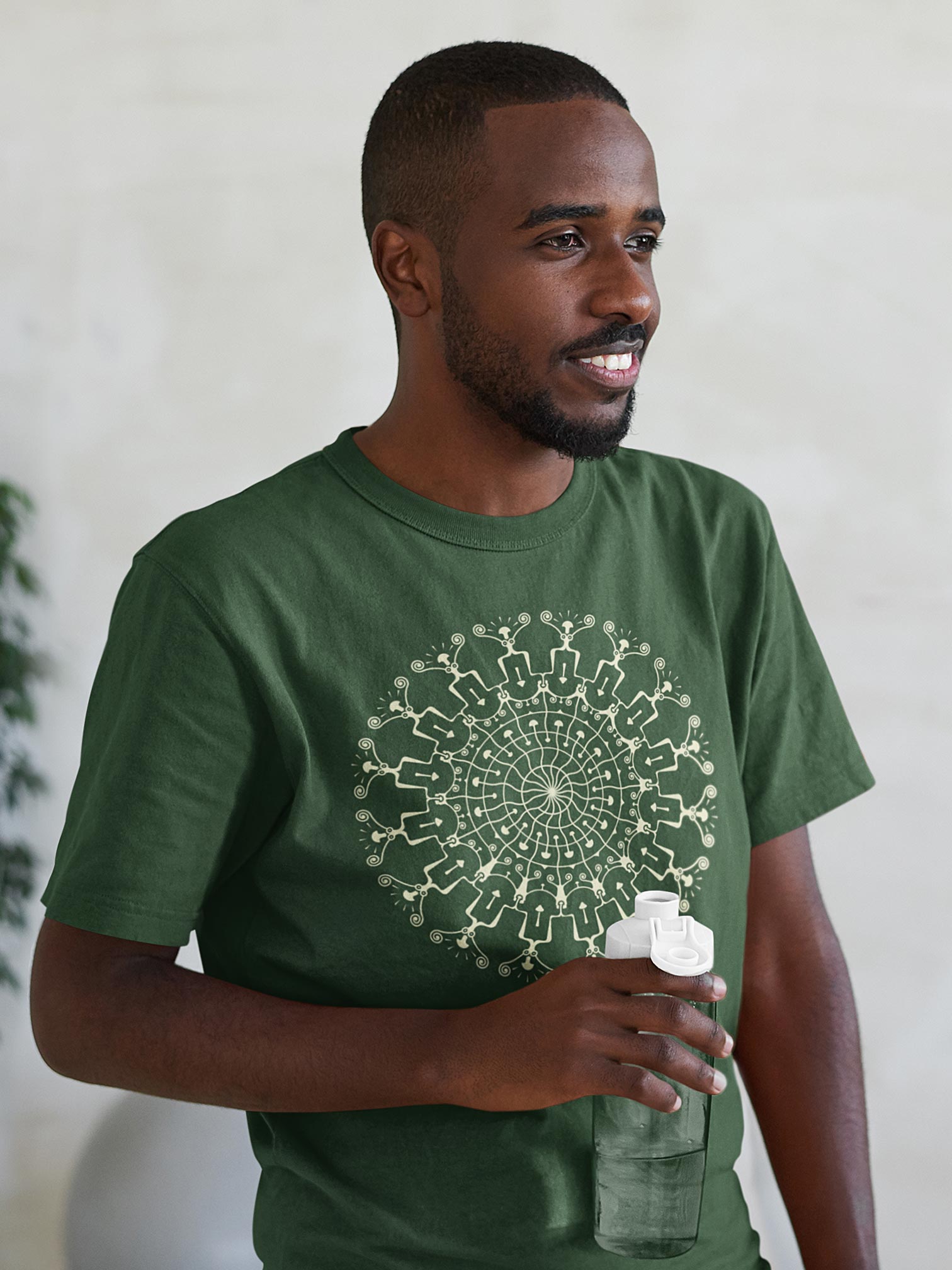 Shrooms Hora T-Shirt Choice of Colors — Image 2 by Symbolika