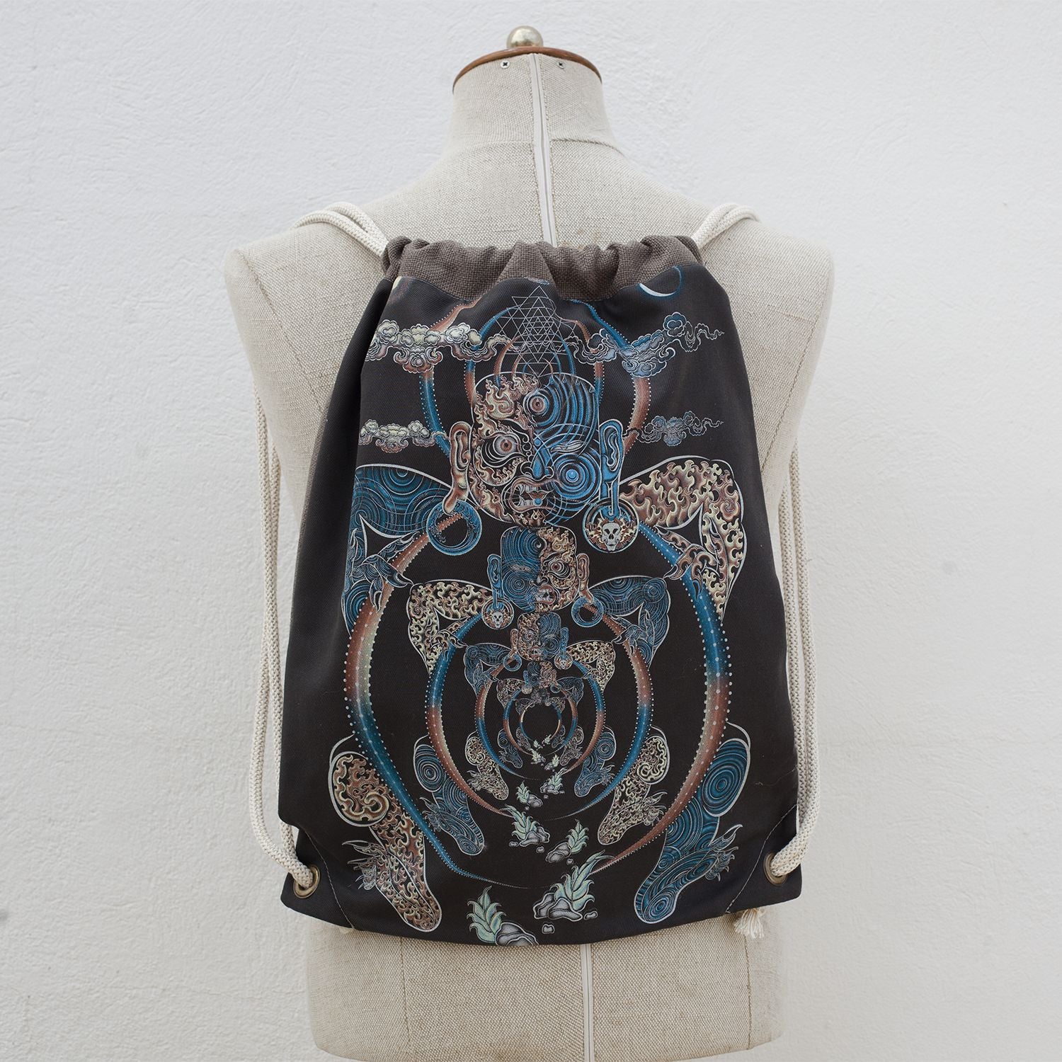 Yogabhoga Drawstring Bag - Visionary Art Clothing by Symbolika