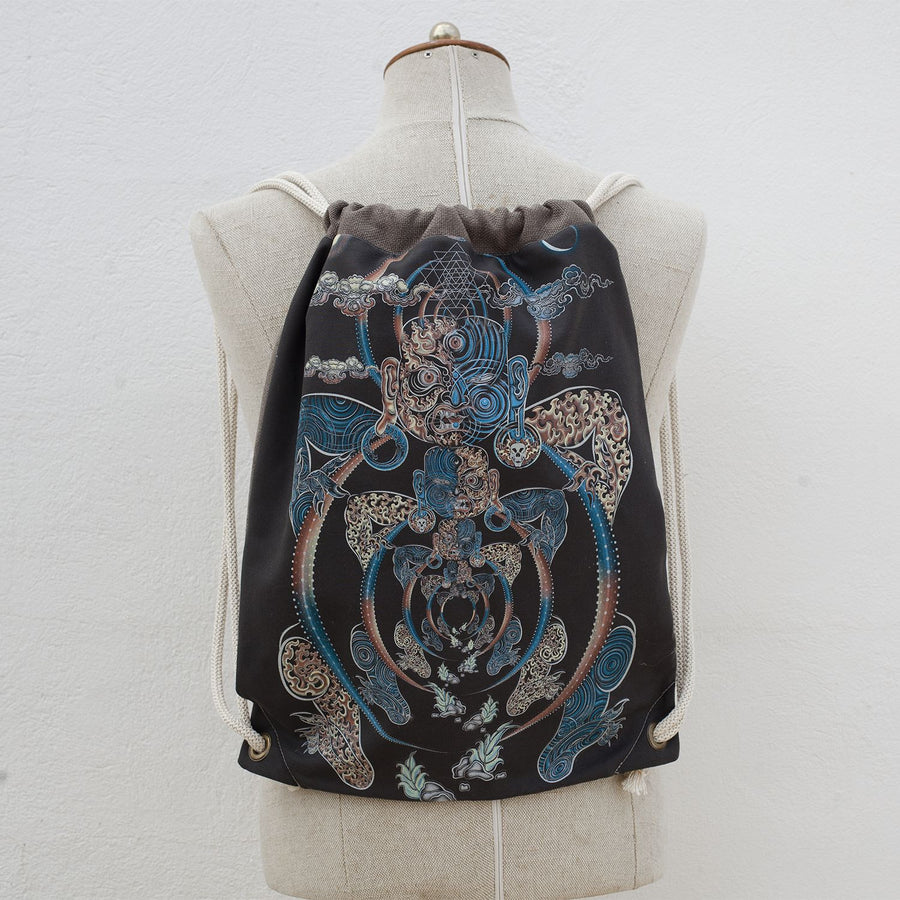 Yogabhoga Drawstring Bag - Visionary Art Clothing by Symbolika