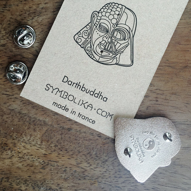 Darthbuddha Lapel Pin - symbolika