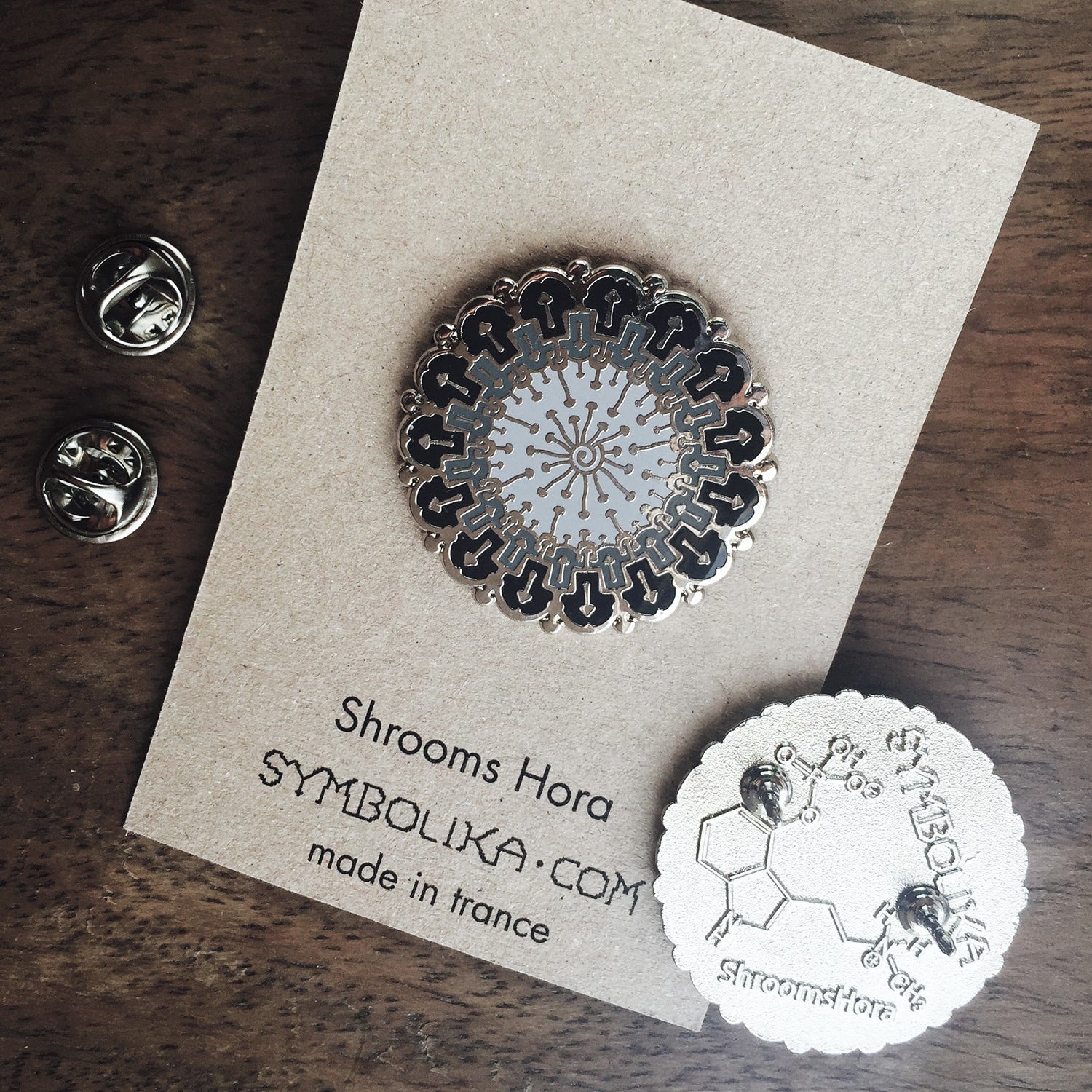 Shrooms Hora Lapel Pin - symbolika