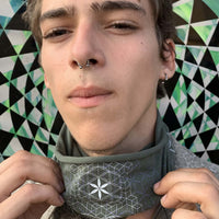 Ganescher Halsmanschette – Olivgrün