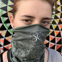 Ganescher Halsmanschette – Olivgrün