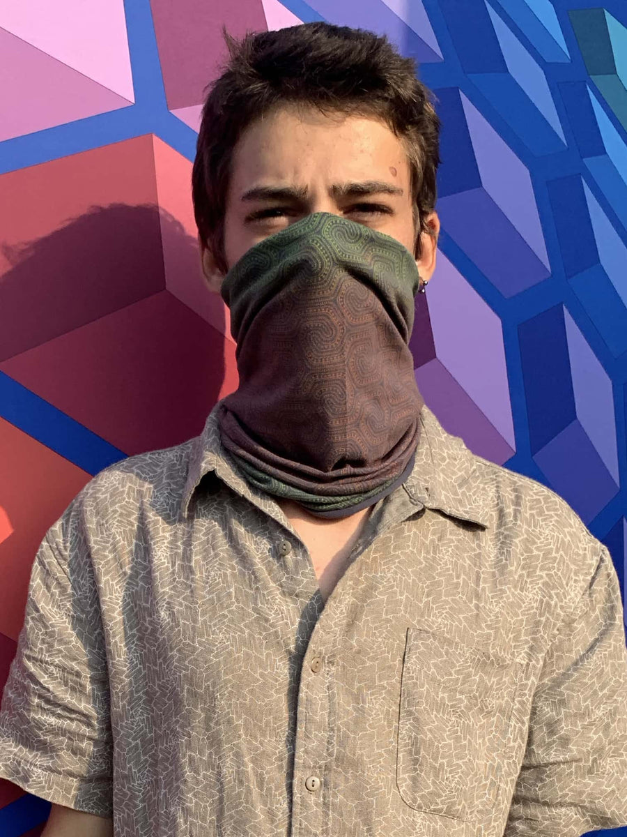 Morecels Gradient Neck Warmer and Dust Mask - symbolika