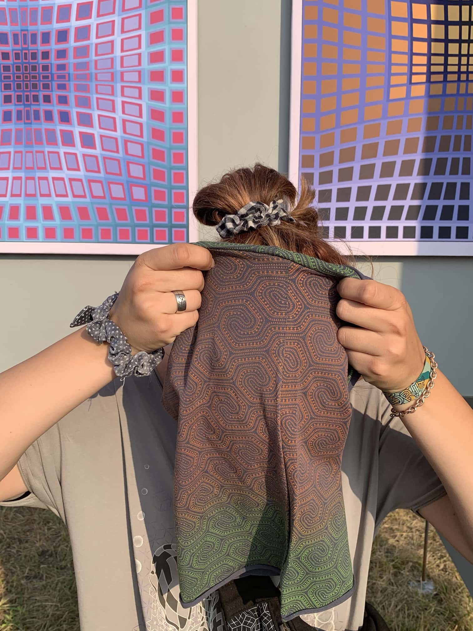 Morecels Gradient Neck Warmer and Dust Mask - symbolika