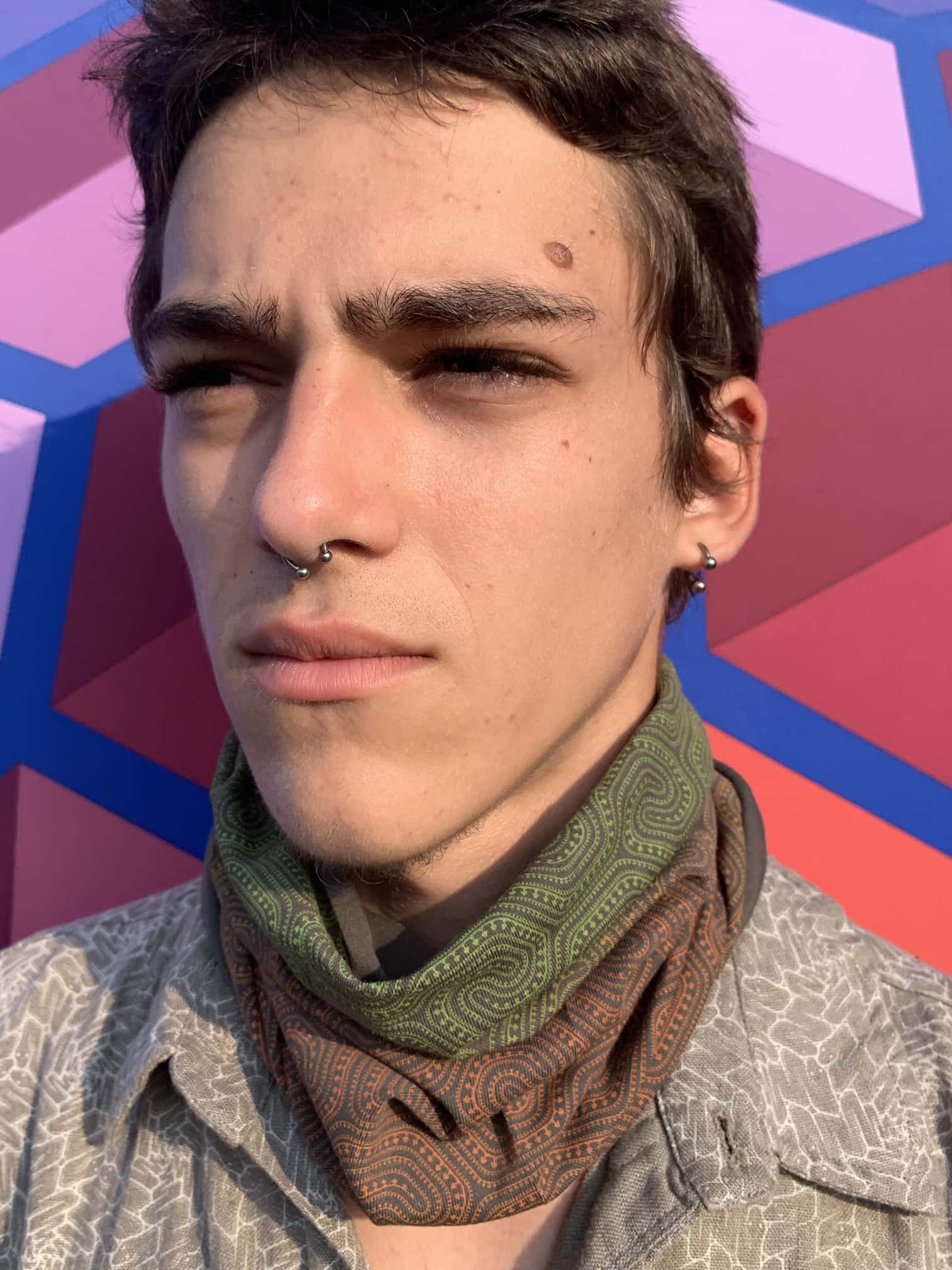 Morecels Gradient Neck Warmer and Dust Mask - symbolika