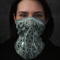 Ganescher Halsmanschette – Olivgrün