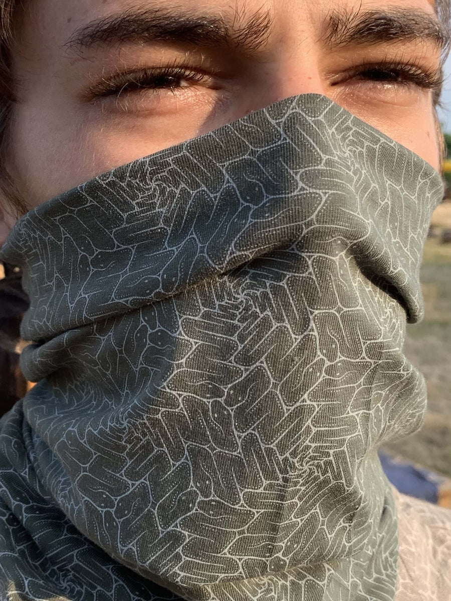 Snaxagon Neck Warmer and Dust Mask - symbolika