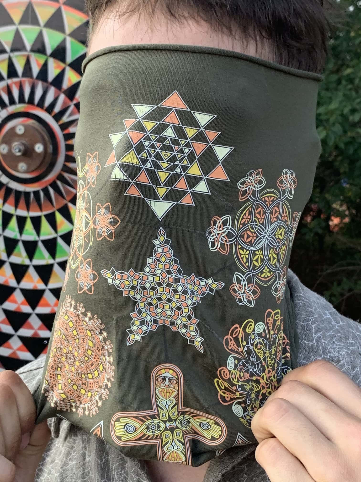 Symbol Tree Neck Warmer and Dust Mask - symbolika