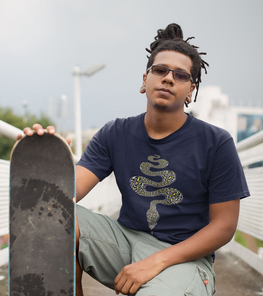 Anakonda T-Shirt Choice of Colors — visionary art by Symbolika