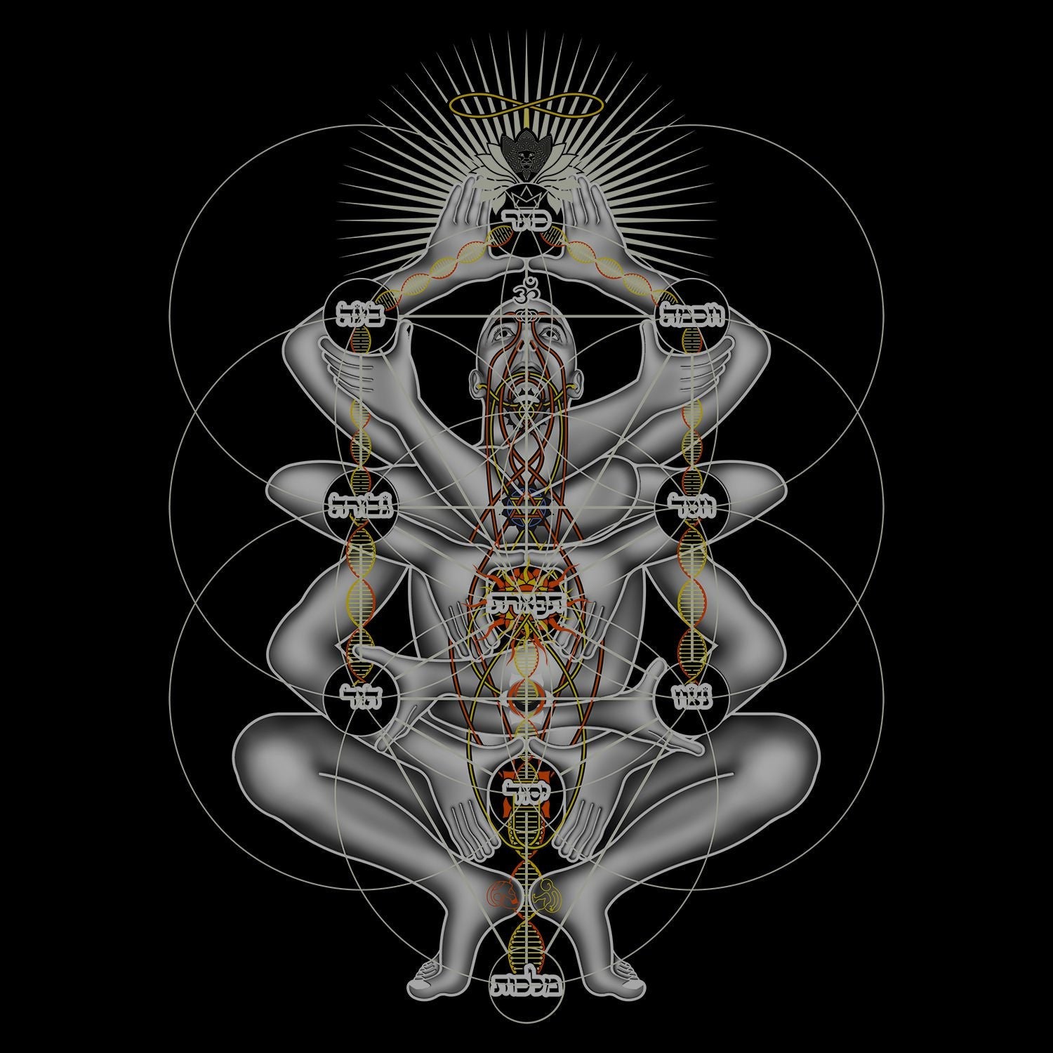 Dance Like A Tree T-Shirt Black — Image 2 by Symbolika