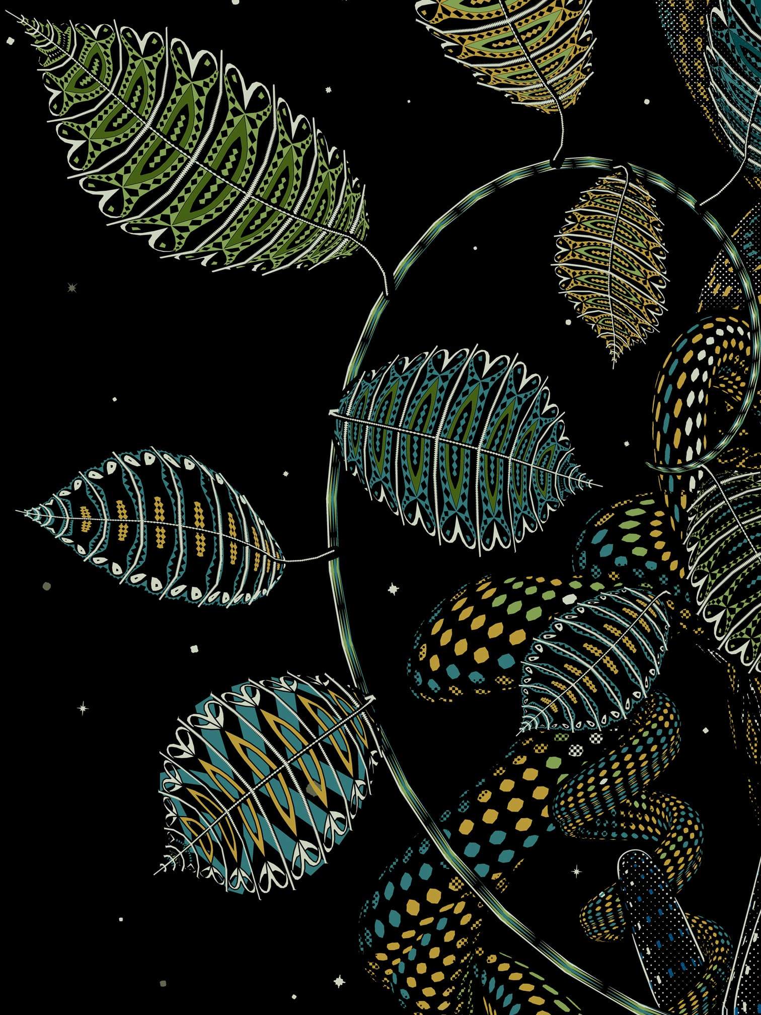 Aya T-Shirt Olive — Image 12 by Symbolika