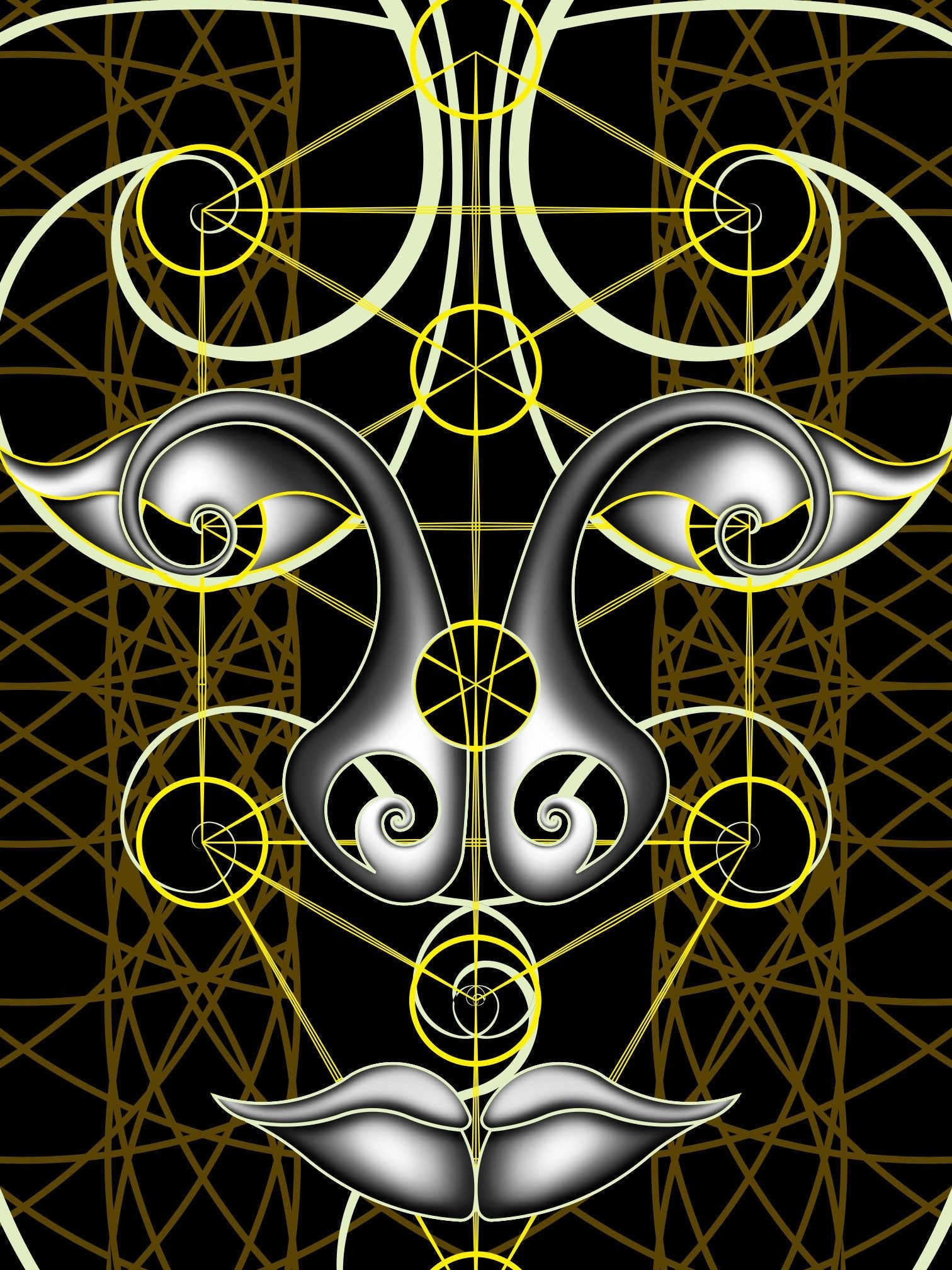 Buddha Vibes T-Shirt Grey — Image 8 by Symbolika