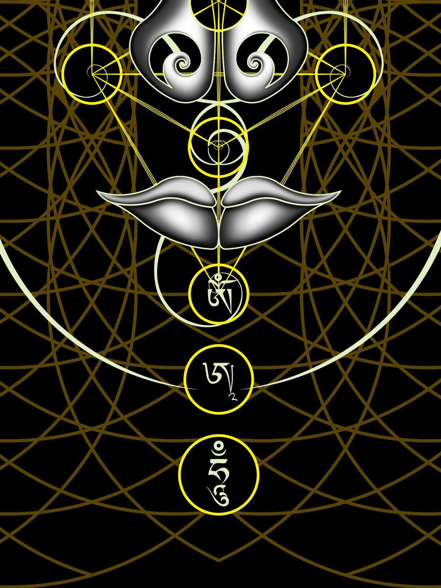 Buddha Vibes T-Shirt Black — Image 20 by Symbolika