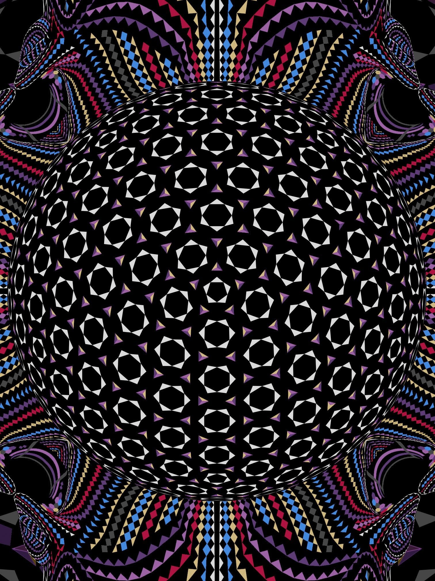 DMT HD T-Shirt Black — Image 6 by Symbolika