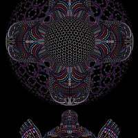 DMT HD Black - Consciousness Exploration Men's T-Shirt