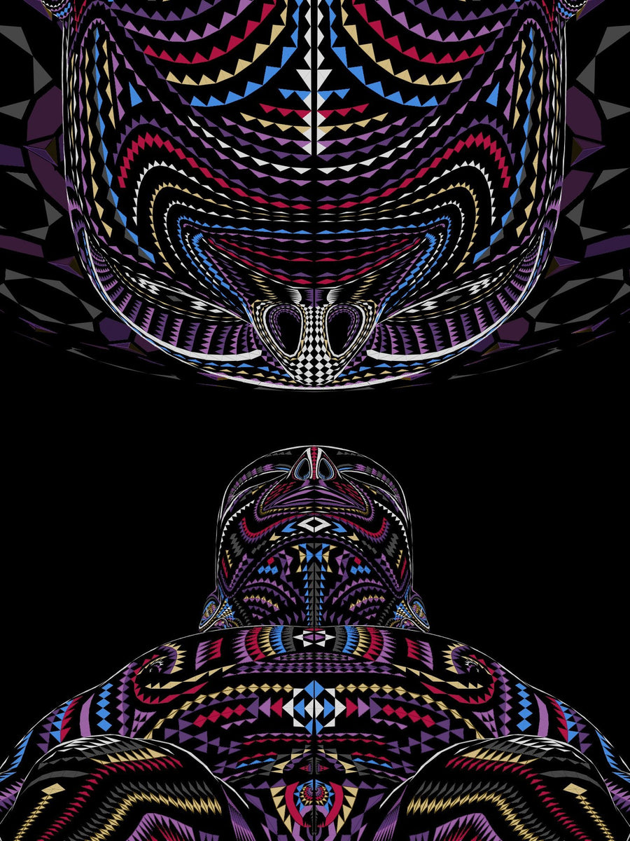 DMT HD T-Shirt Black — Image 9 by Symbolika