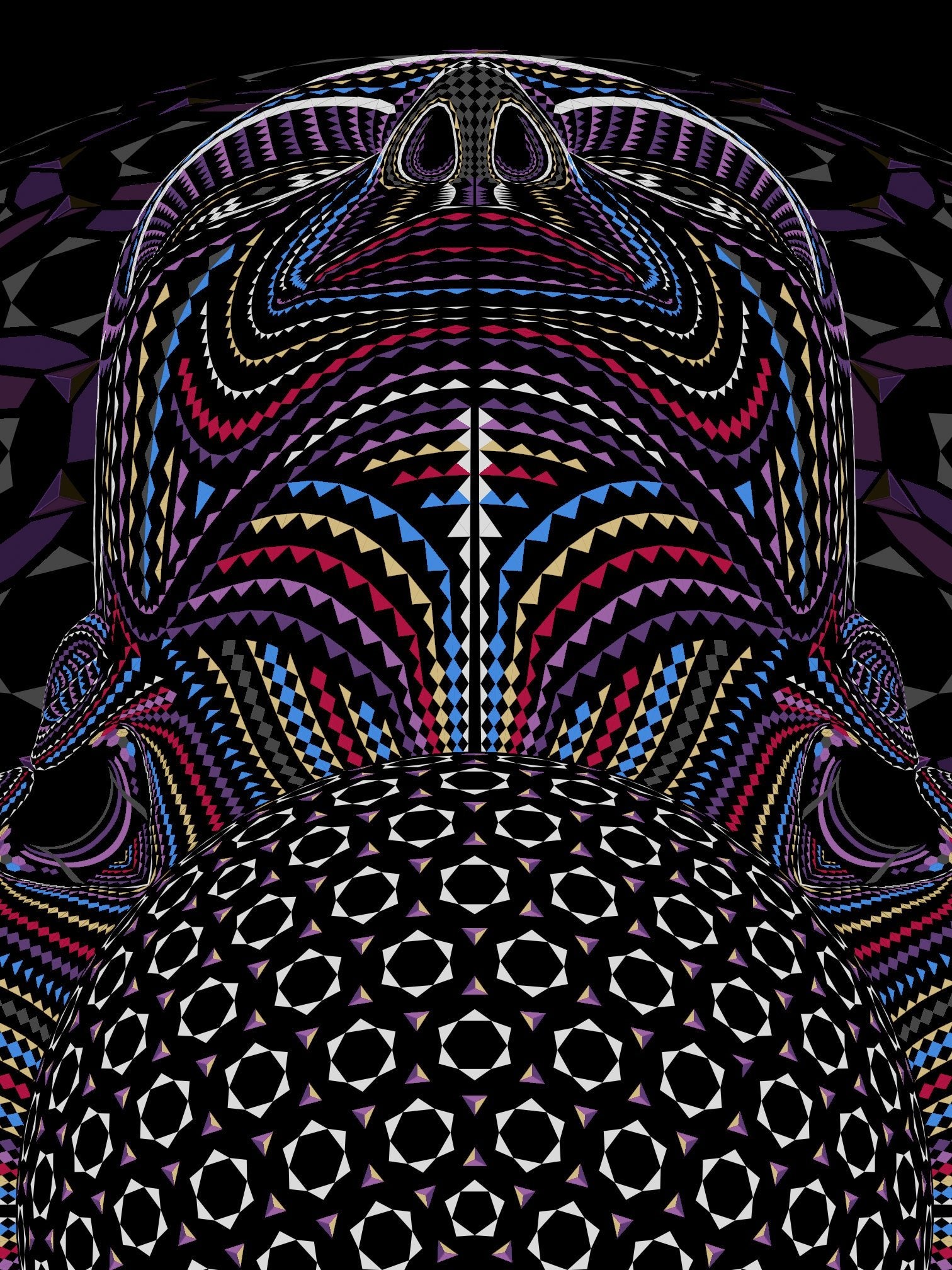 DMT HD T-Shirt Black — Image 8 by Symbolika