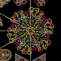 Cabalistic Tree Olive - Sacred Geometry Men's T-Shirt